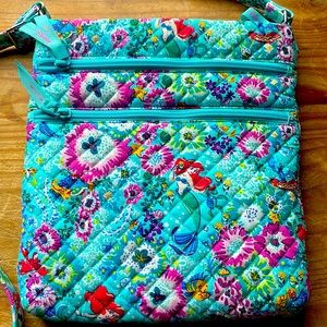 LN Vera Bradley Disney Little Mermaid Crossbody